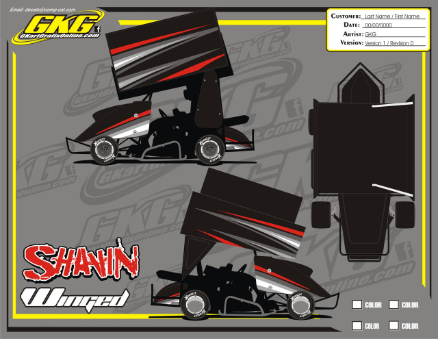 SHAVIN WINGED KART KIT